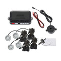 4-probe buzzer reversing radar system with ultrasonic parking sensors and installation tools