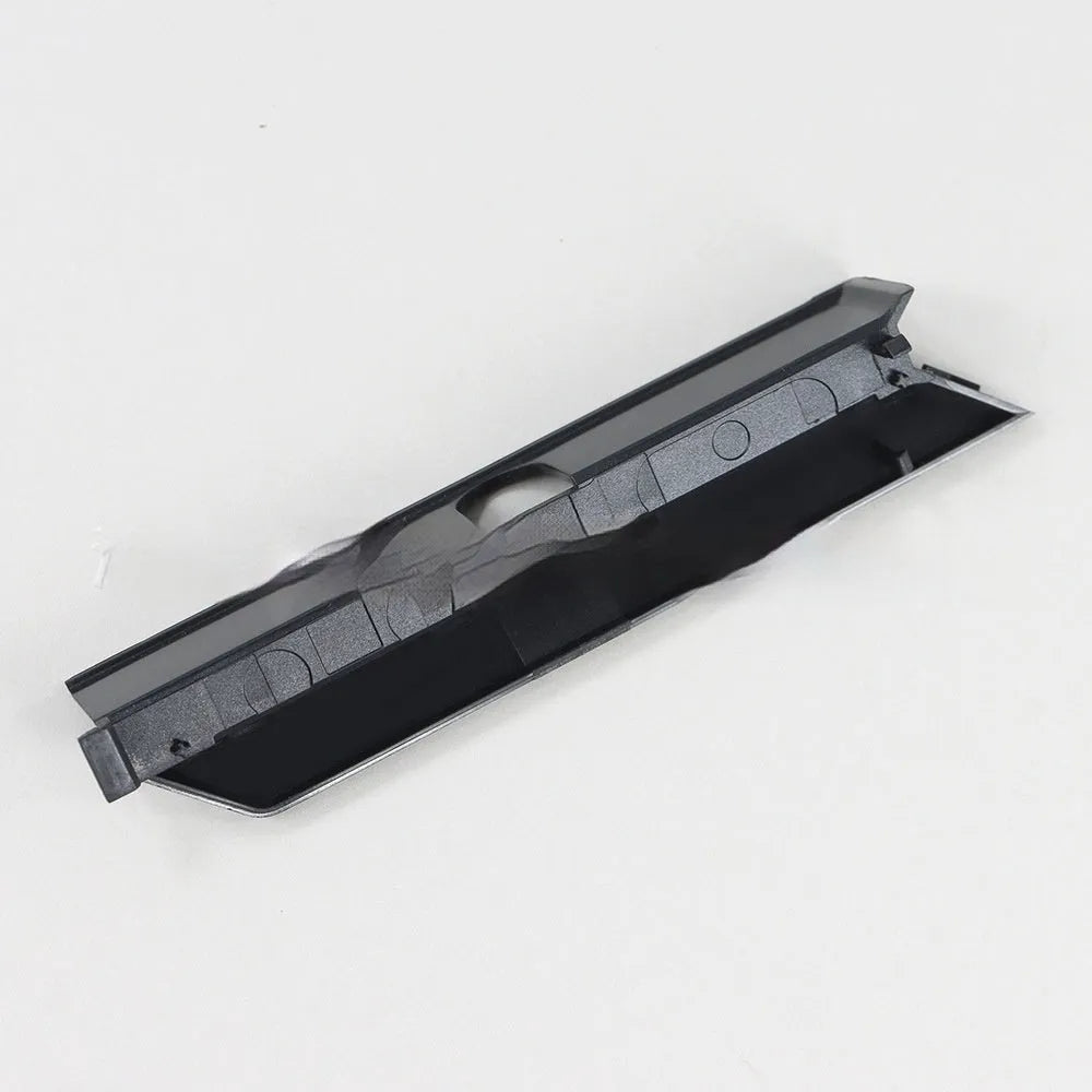 Black and white plastic hard disk baffle cover for PC case installation