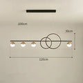 Modern rectangular aluminium ceiling light in black or gold with remote control for dimming.