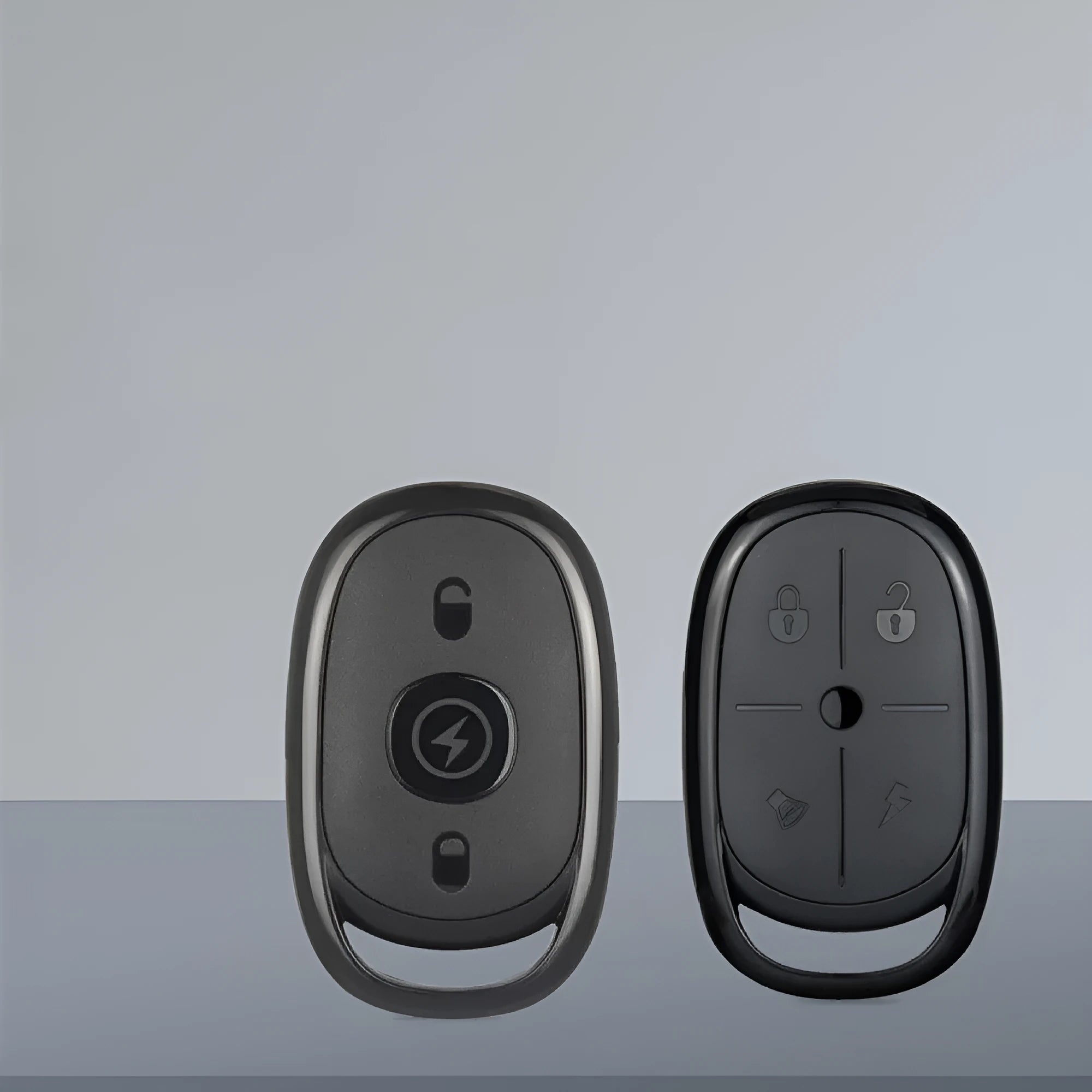 433MHz wireless remote control for electric car gates with copy function and ABS plastic construction