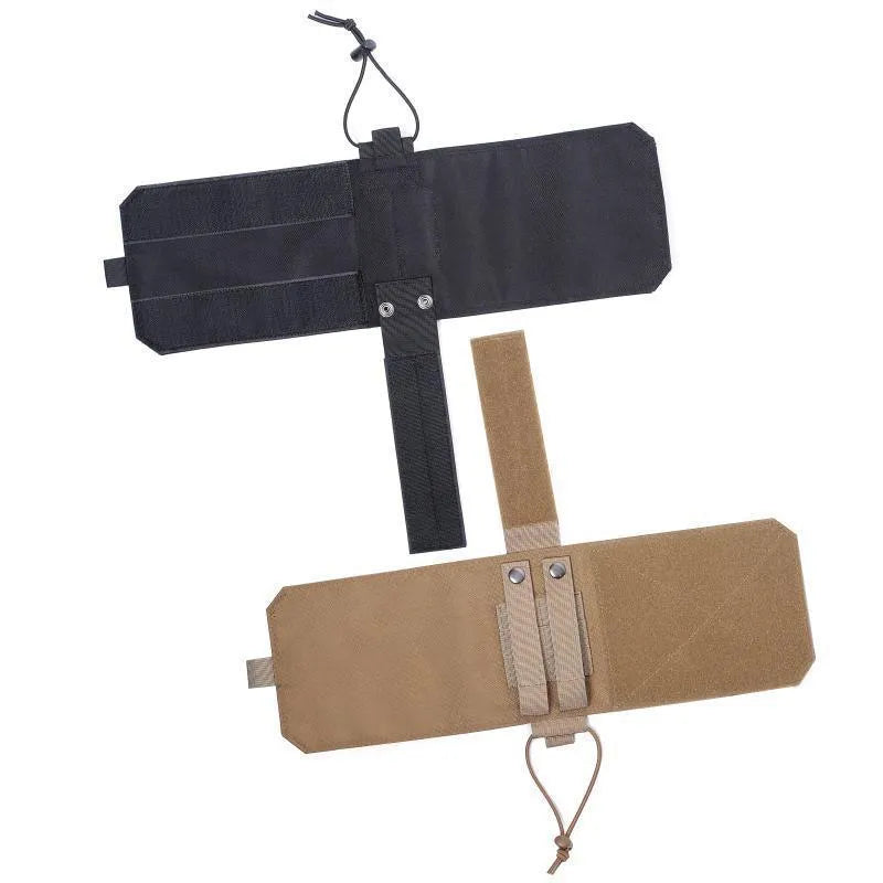 Adjustable Oxford cloth bottle cover with PU lining for outdoor sports in black or khaki colour
