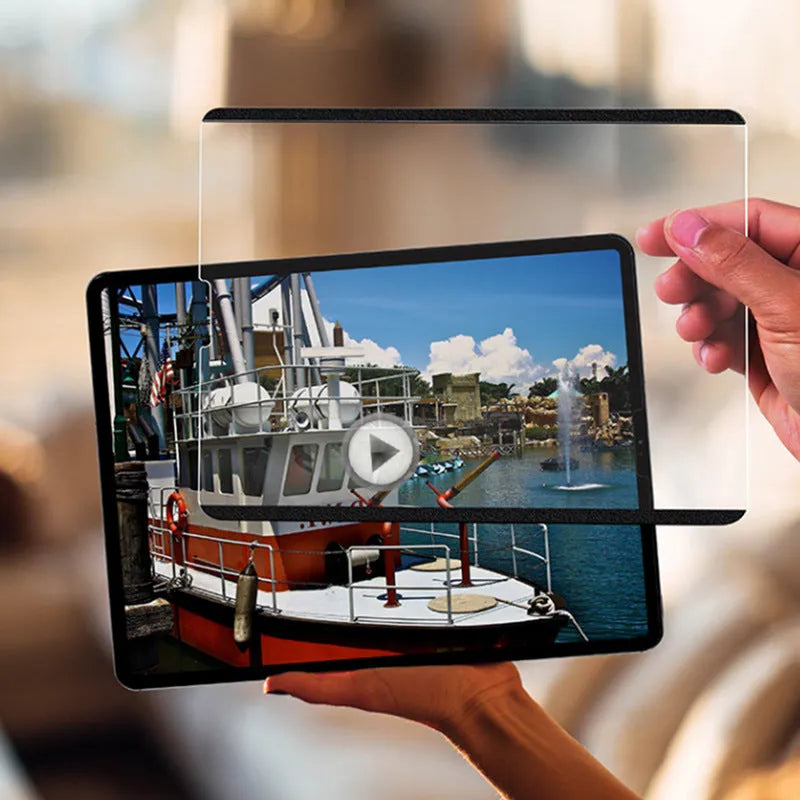 11-inch magnetic detachable drawing film for iPad models on a colour box packaging