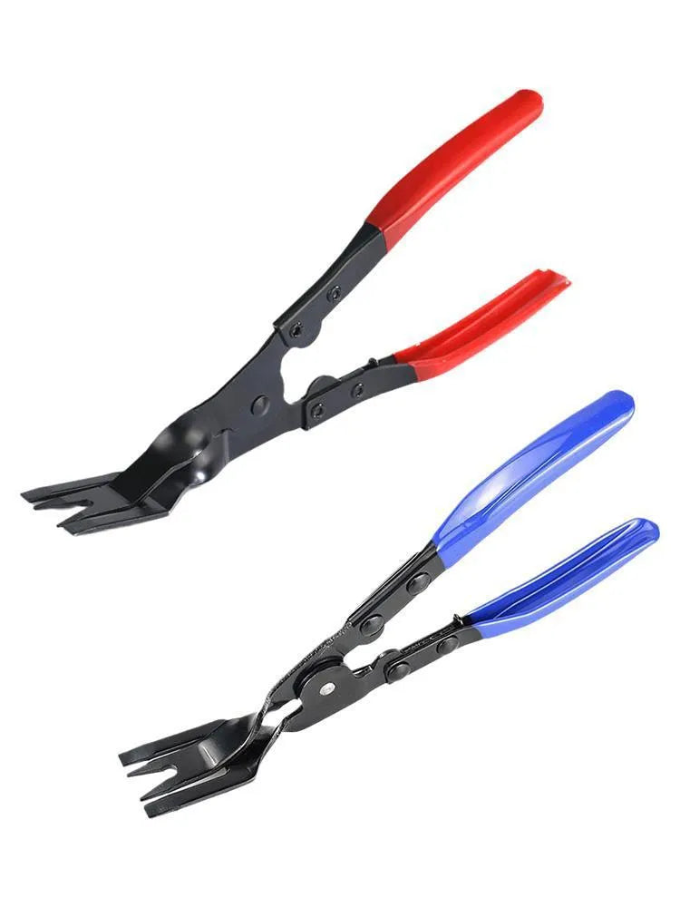 Blue steel car disassembly separator pliers repair tool for removing interior clamps
