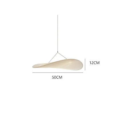 Art Silk fabric chandelier ceiling light in Silent Wind style with multiple diameter options