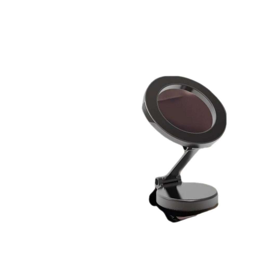 All-metal foldable magnetic car phone mount for dashboard or windscreen mounting