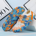 Quick-drying mesh beach shoes with lace-up front and rubber sole in various colours