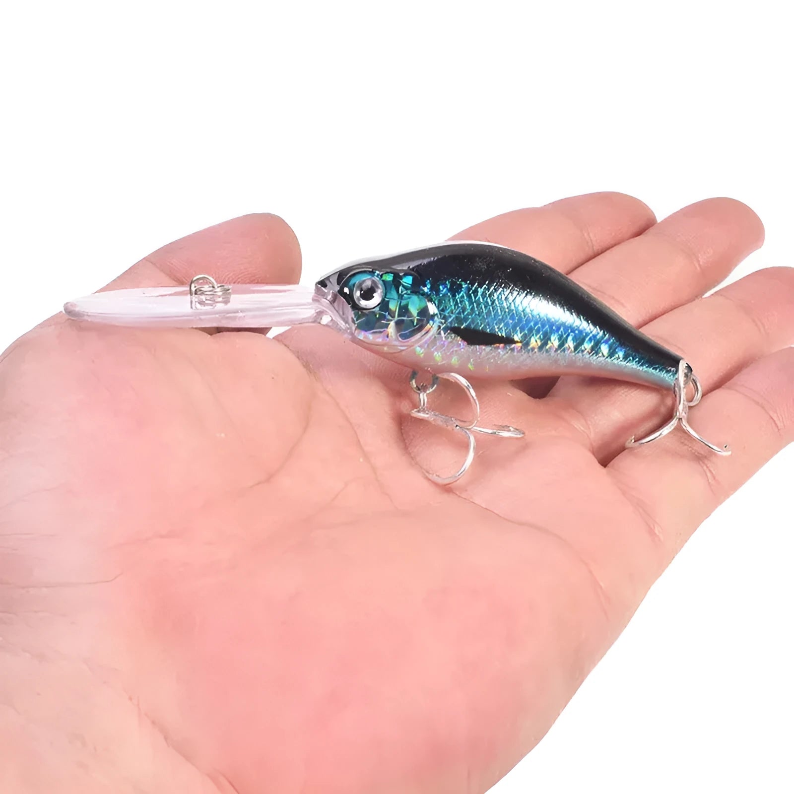 10.5cm floating rock mino fishing lure with long tongue board in multiple colour options