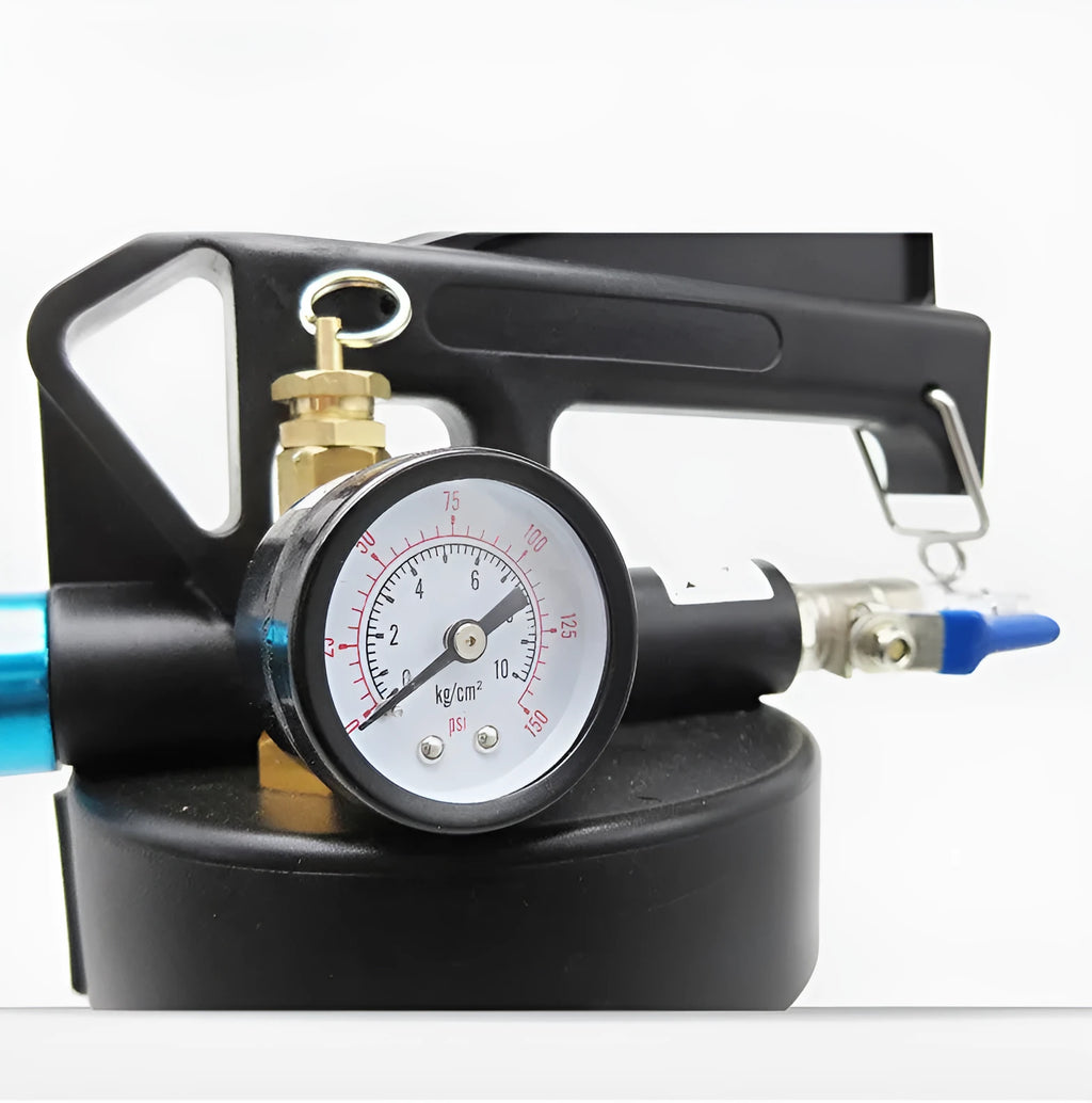 Pneumatic transmission oil changer unit with oil filler tank for workshop automatic fluid exchange