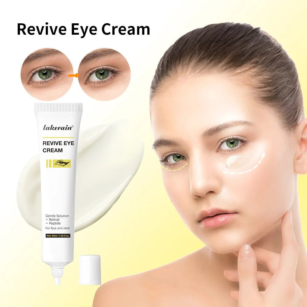 40ml bottle of retinol eye cream for dark circles and fine lines on universal skin types