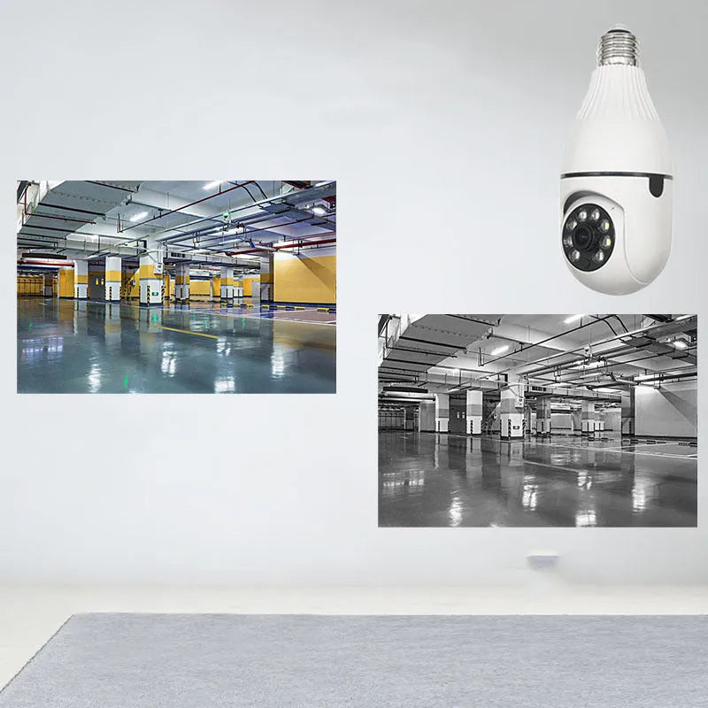Minions wireless IP surveillance camera with 3MP resolution and wide-angle lens