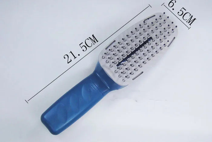 Negative ion pet comb with removable brush head for active oxygen cleaning