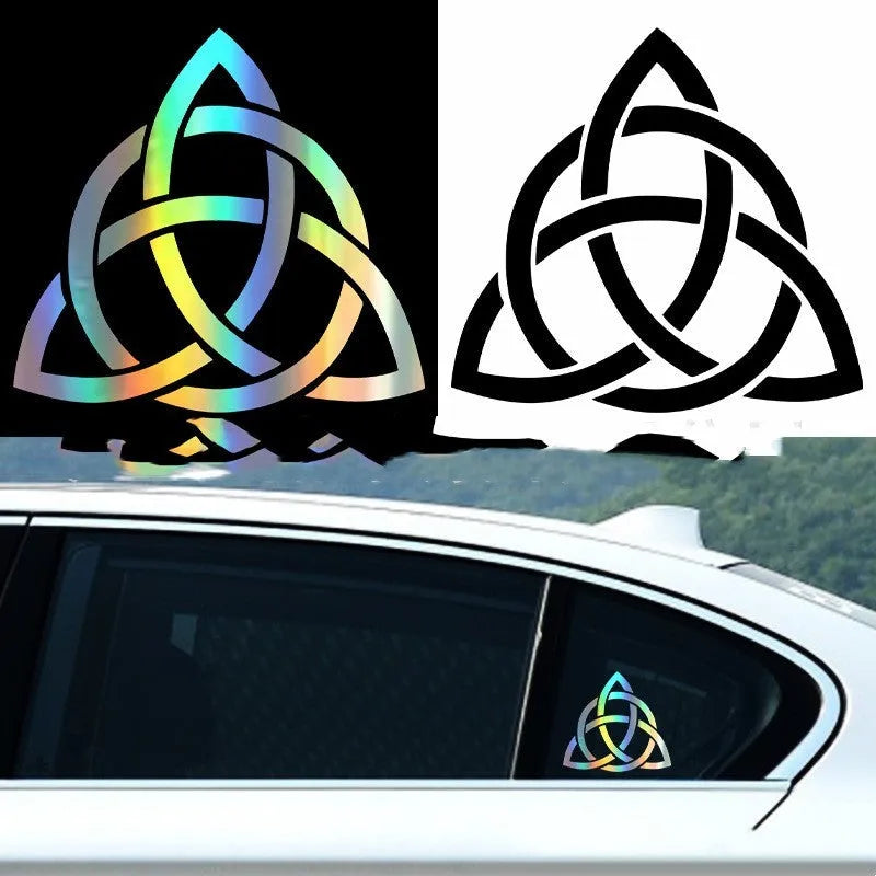 Car body sticker decal for vehicle windows and panels in black, white and laser colour options