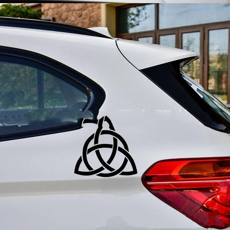 Car body sticker decal for vehicle windows and panels in black, white and laser colour options
