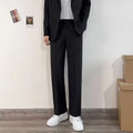 Men's plus size polyester suit set with white shirt and tie in college style for formal occasions