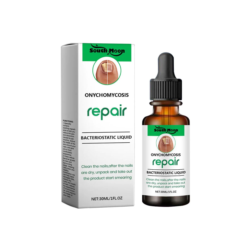 30ml bottle of nail care nursing solution for gentle daily cleaning and conditioning