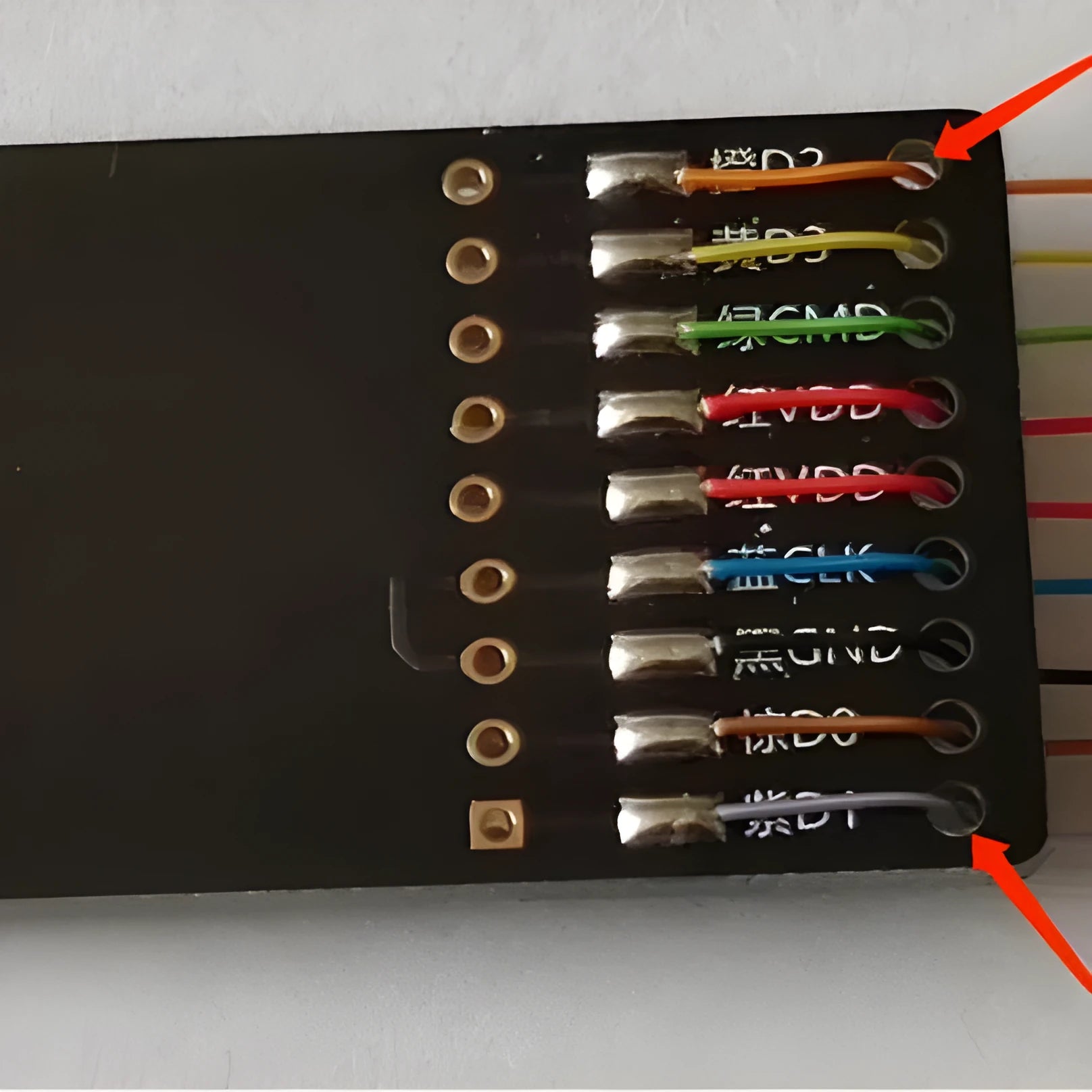 EMMC read write tool for automotive SD card PCB port access on BMW Mercedes Audi Porsche vehicles