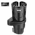 Carbon fibre matte black car cup holder modification kit for vehicle centre console replacement