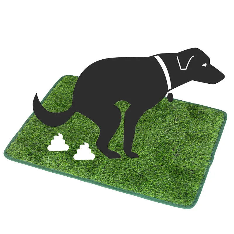 Artificial grass dog toilet training mat in three sizes for cats and dogs
