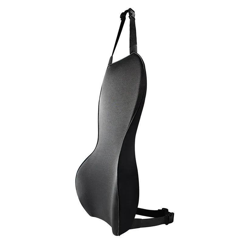 Memory foam car cushion for back support while driving