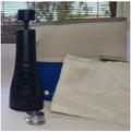 Universal Pressurized Faucet Sprayer in matte black with 360 degree rotating head and three spray modes