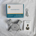 Smart posture corrector belt in gray packaging, adjustable for kids and adults, 210g