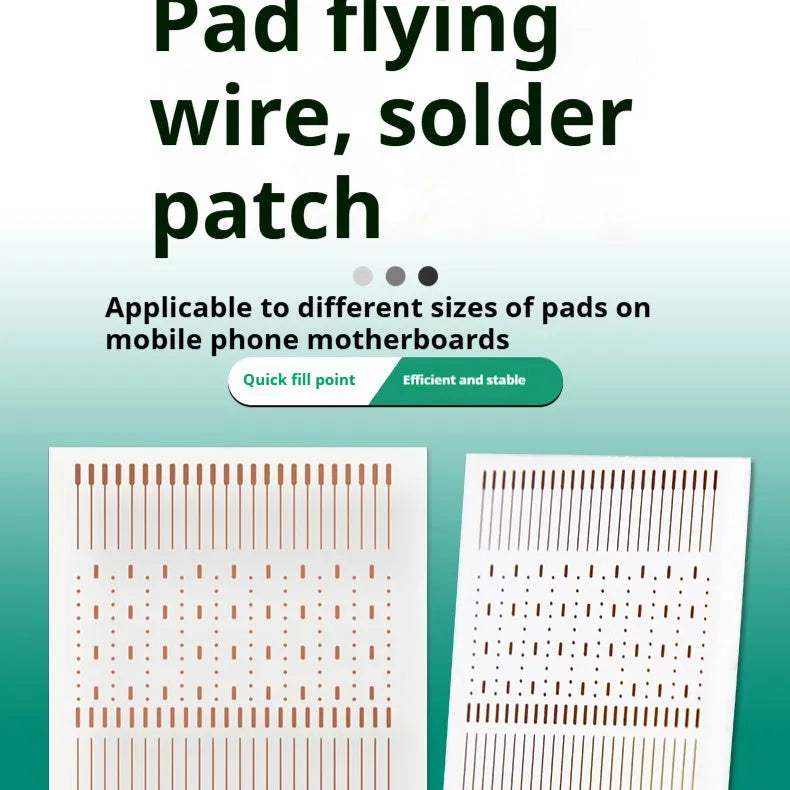 Red copper mobile phone spot welding patch square shape 28mm length 1mm thickness for motherboard repair