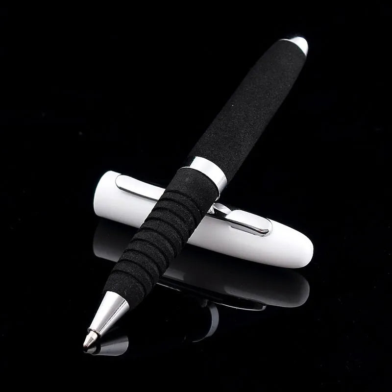 EVA Metal Cap Mini Ballpoint Pen with 1.0mm tip, shown in multiple colour options.