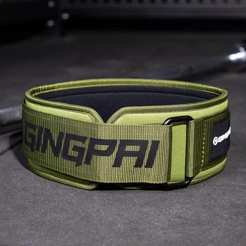 Abdominal exercising band and waist protection belt for weightlifting in various colours and sizes