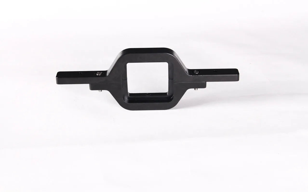 Black universal mounting bracket for off-road vehicle trailer hook lamp holder accessory installation