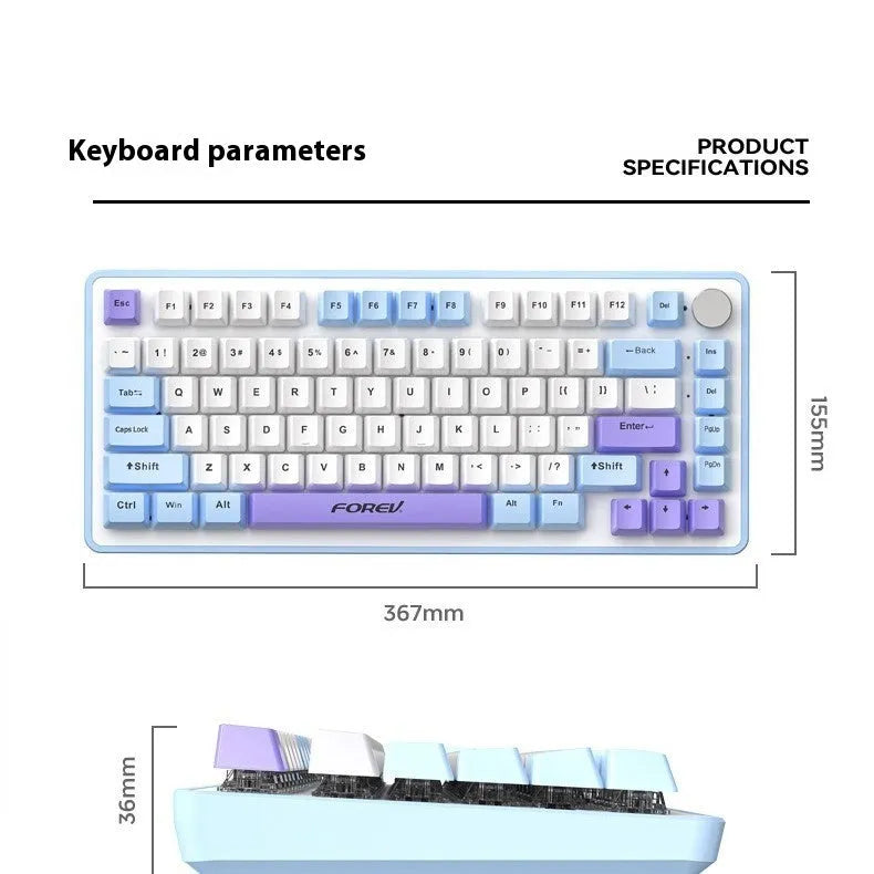 K98 mechanical keyboard and mouse in Black Orange colour with backlit keys and 1.5 metre cable