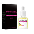 15ml moisturising nail cuticle oil bottle with brush applicator for nail care