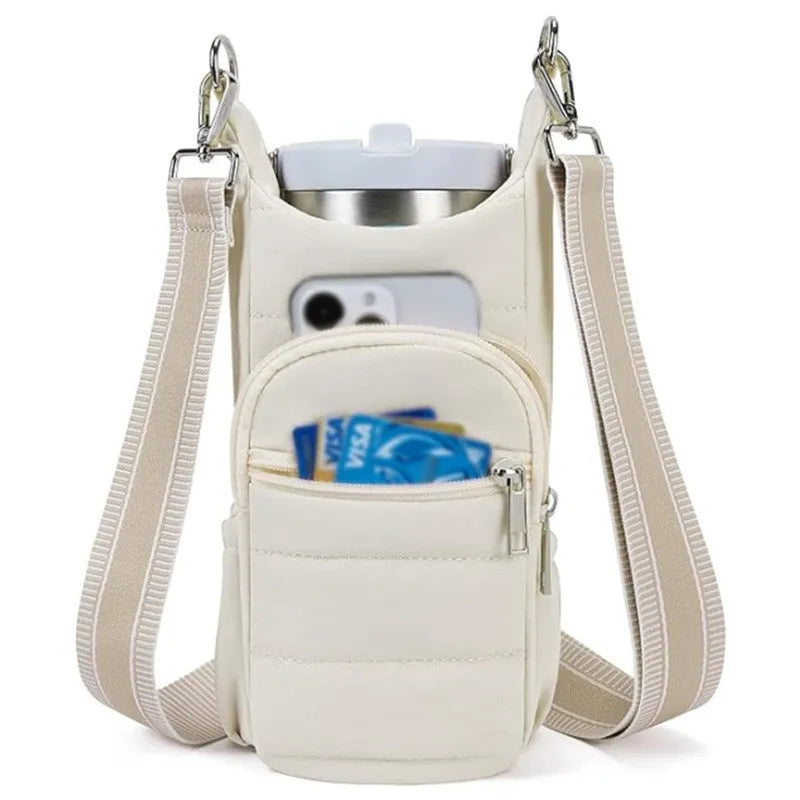 Cloth water bottle bag for bicycles in modern simplicity design