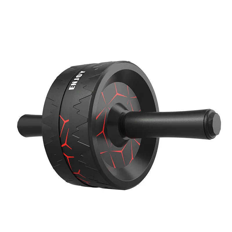 Abdominal wheel fitness equipment in various colours for core muscle training exercises