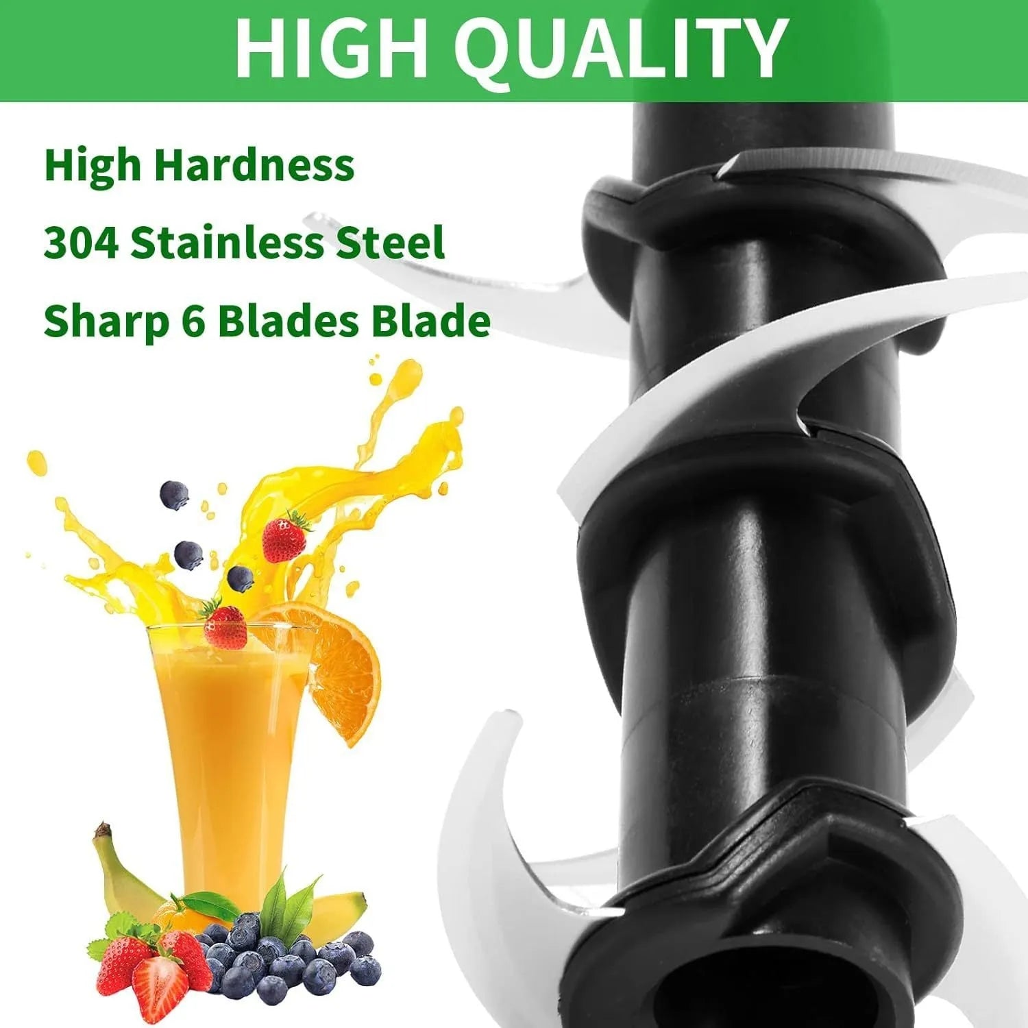 304 stainless steel juicer blade holder replacement part measuring 10 by 21 centimetres