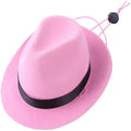 S size 155cm diameter mini pet hat in wool felt for Halloween birthday events