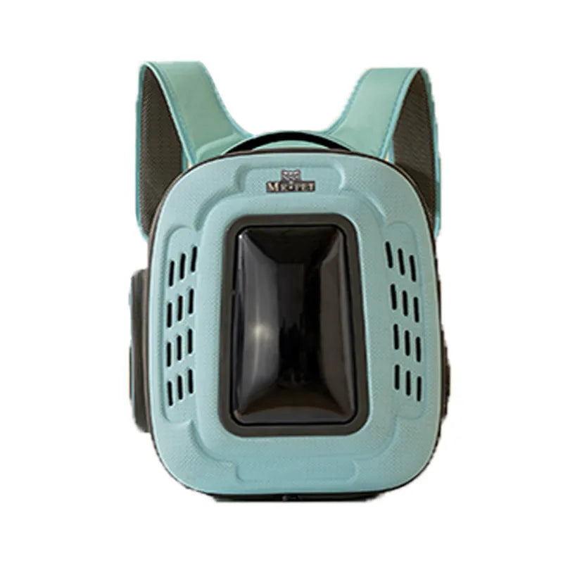 Pets Go Out portable breathable backpack for small animals in polyester fibre, front view
