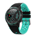 Outdoor sports smart watch with 1.3-inch screen and silicone strap in four colour options
