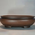 Handmade classical purple sand flowerpot measuring 58cm for indoor desktop plant decoration