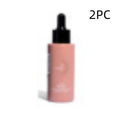Matte sun tanning black liquid set with 50ml tanning drops and 75ml flash cream bottles