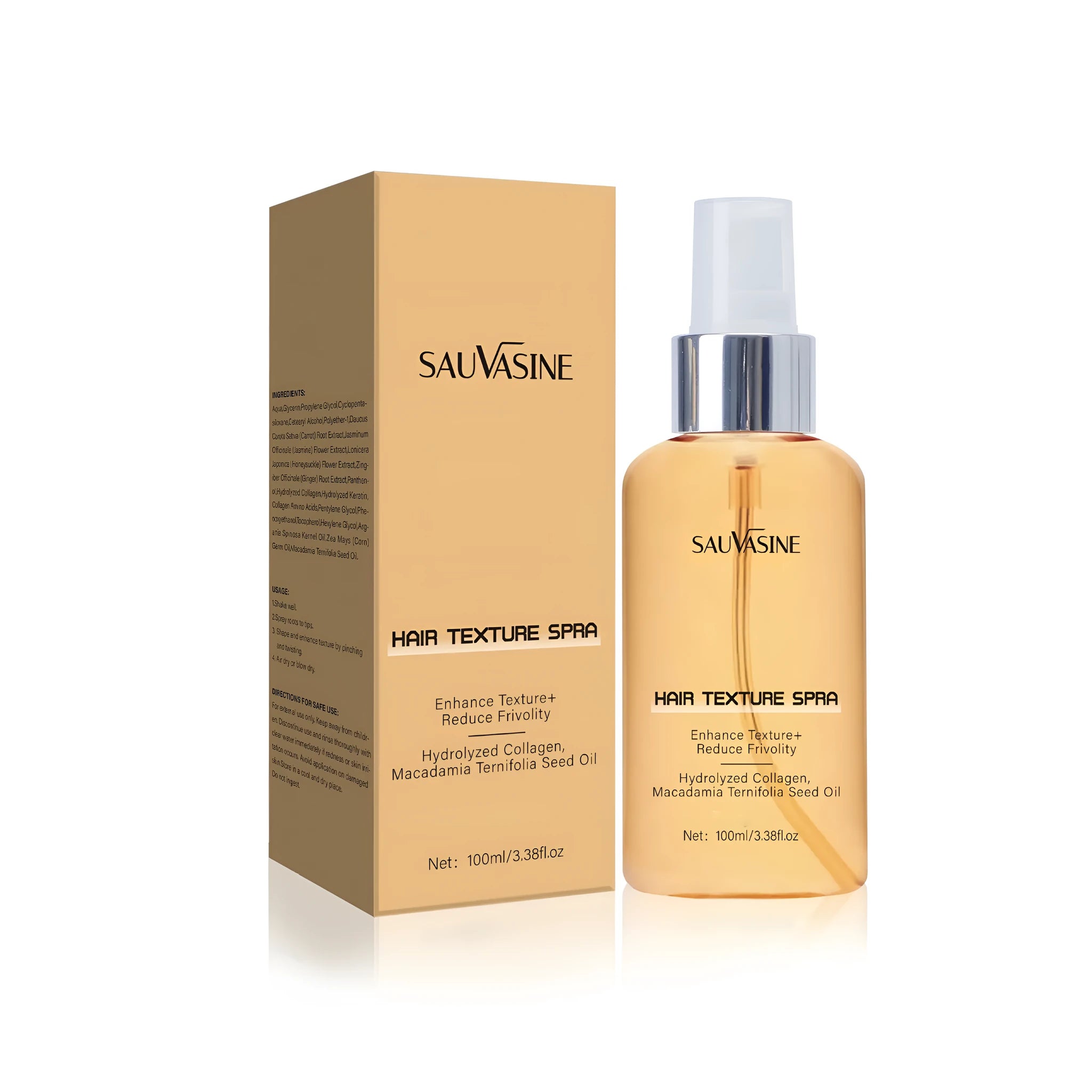 Reduce frizz moisturizing scalp care spray in 100 ml bottle with spray mechanism