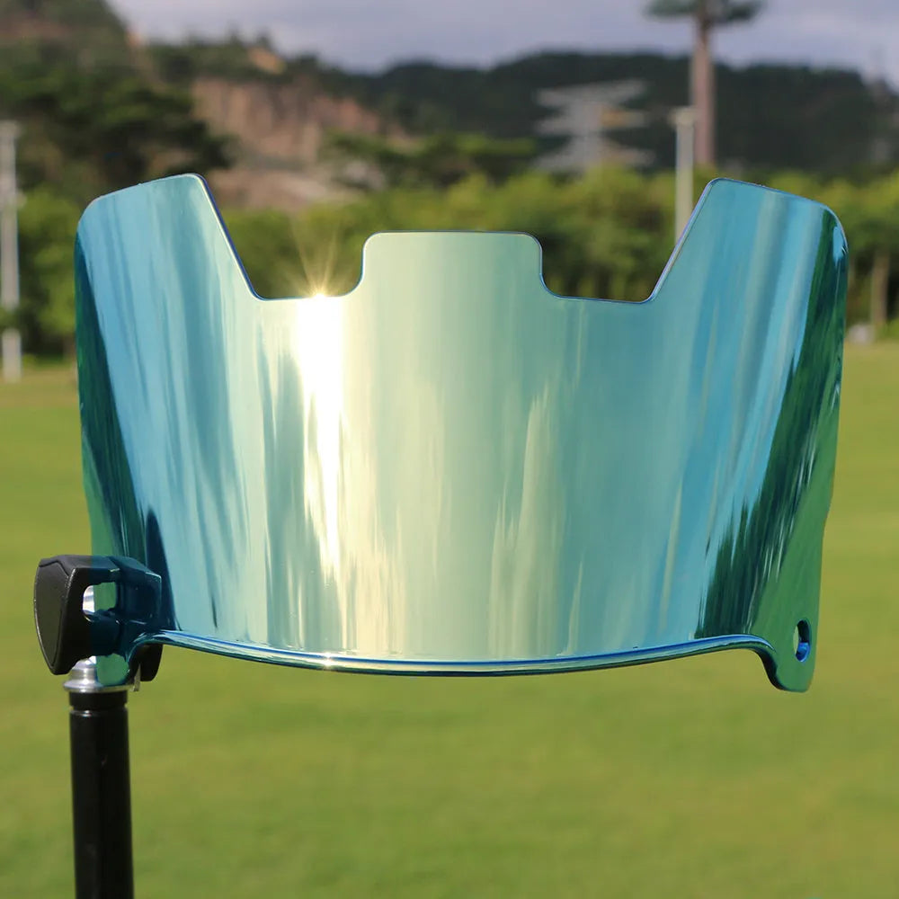 American style multicolor rugby helmet goggles showing tool-free attachment system