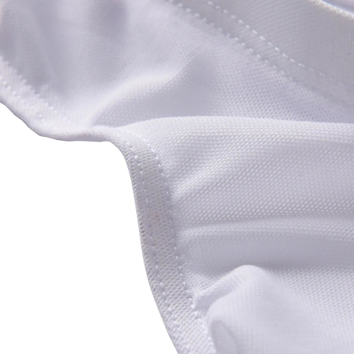 Men's black ice silk quick-drying shorts with low waist briefs style