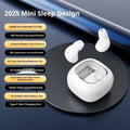 Wireless Bluetooth headset with digital battery display in black colour PC ABS material