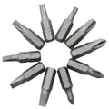 L-shaped double-headed socket wrench set with 20 screwdriver bits and socket wrenches made from 45 steel