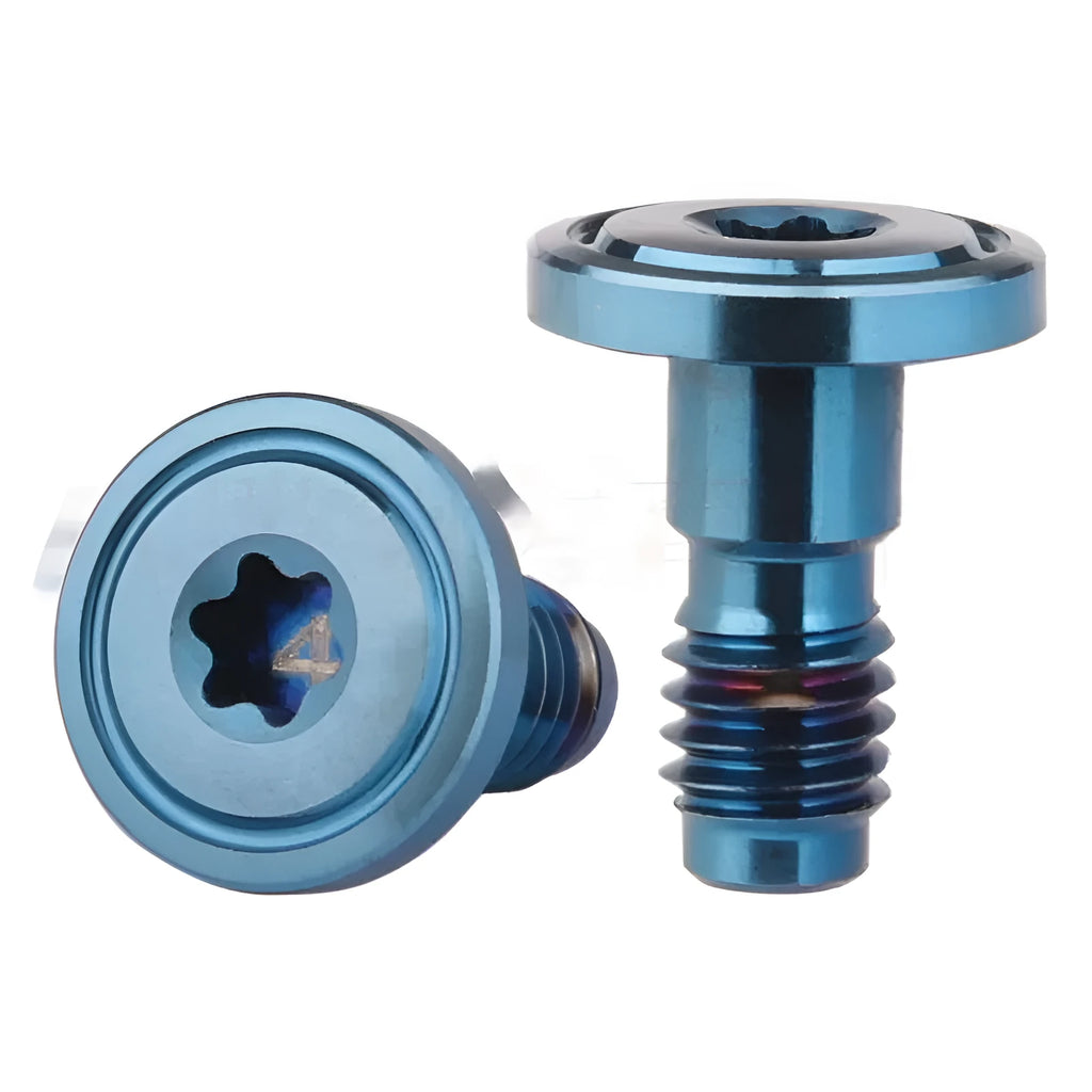 Set of eight stainless steel golf counterweight screws from 2g to 9g for club balance customisation
