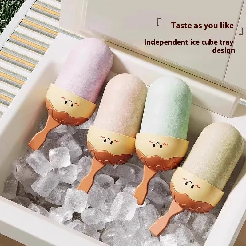 Plastic octopus balls ice cream mould for homemade dessert spheres