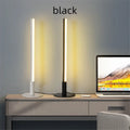 Black retro decorative atmosphere lamp with aluminium alloy body measuring 48.5cm tall