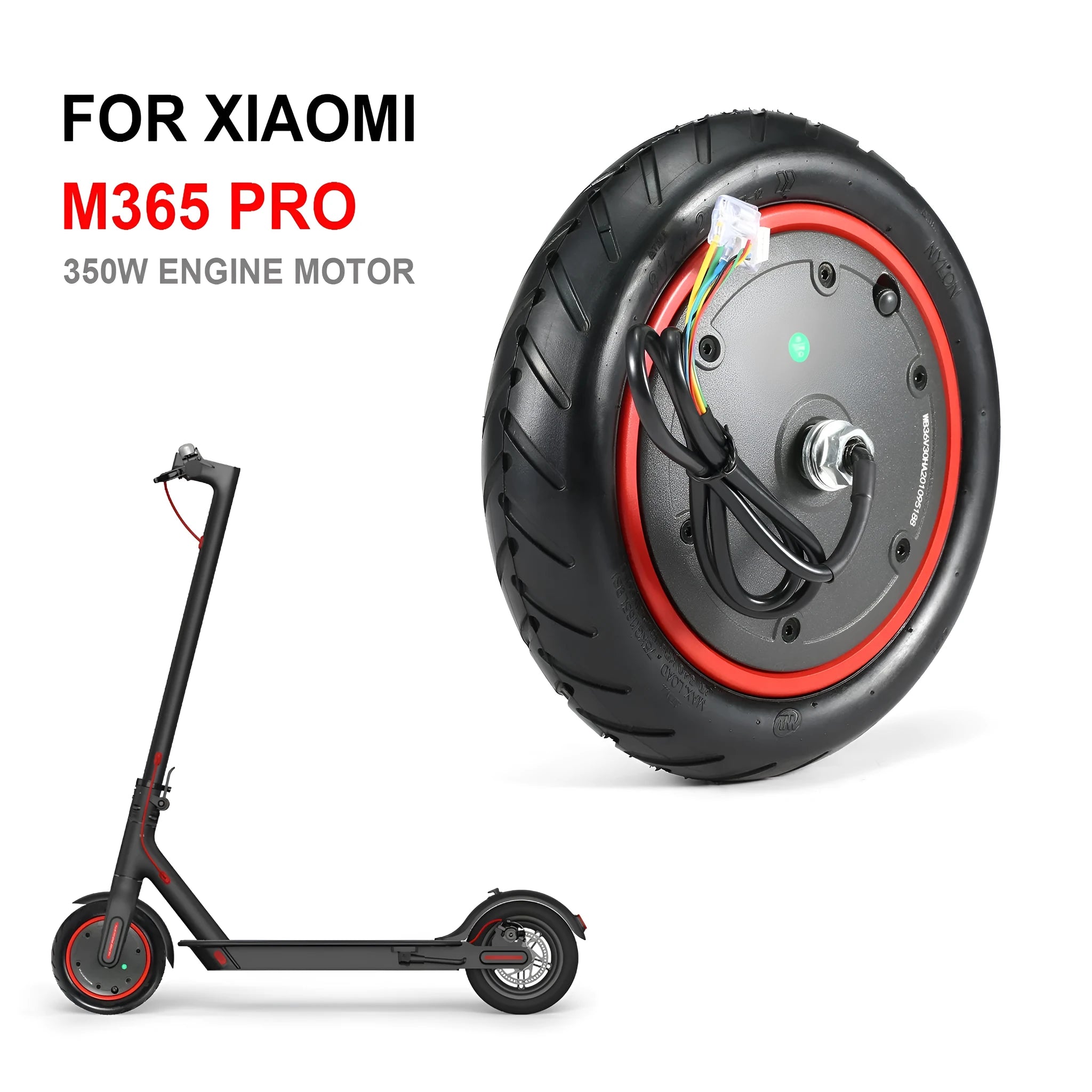 8.5 inch electric scooter motor for Pro 350w model replacement