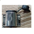Yacht anchor light ring lamp socket with stainless steel pole and ABS housing for marine lighting