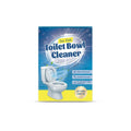 Pack of toilet cleaning powder showing four individual 30g sachets, total 120g.